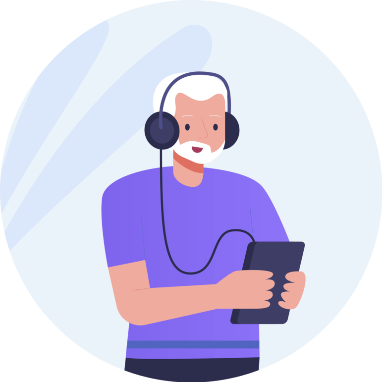 online hearing test with headphones